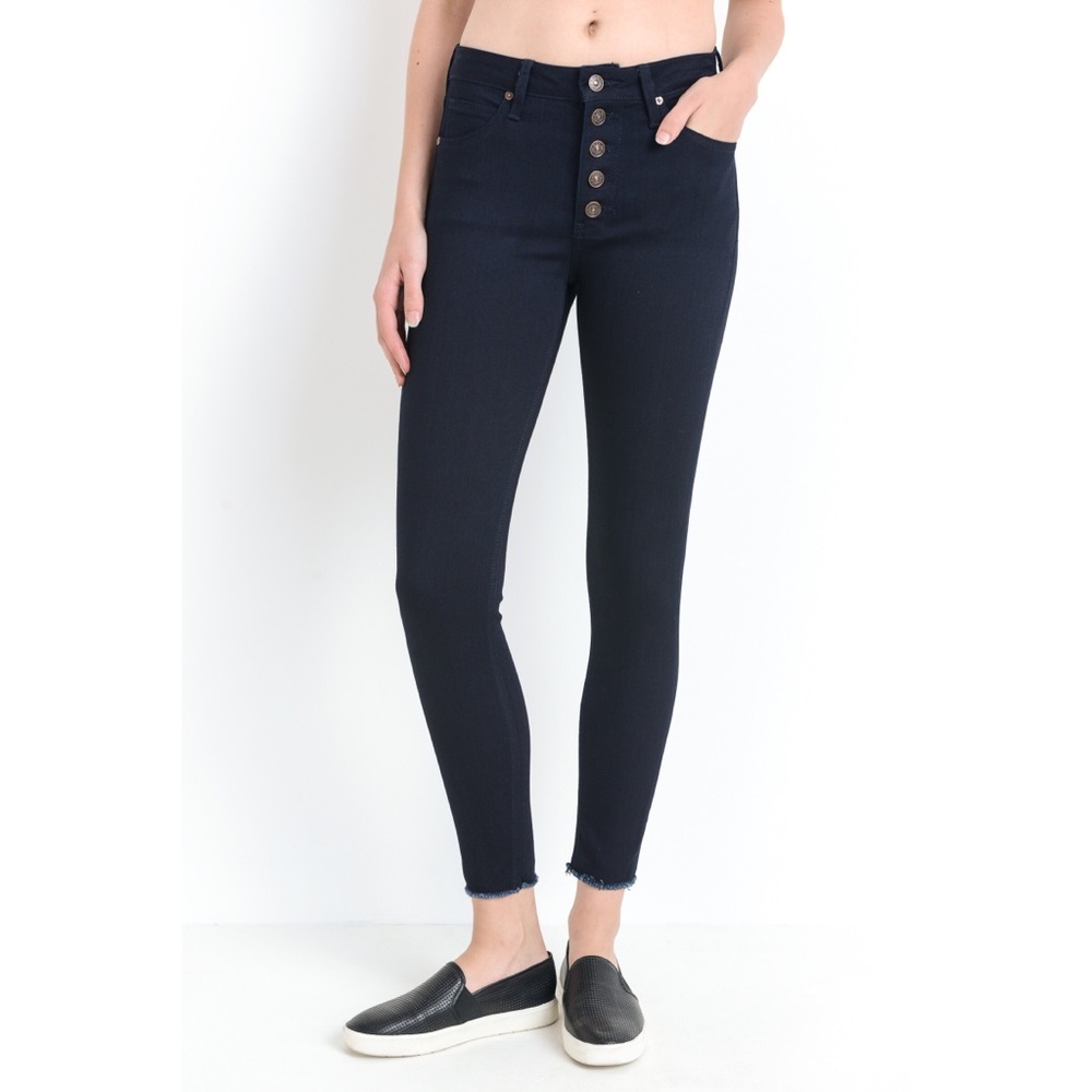 Just Black Button Down Skinny